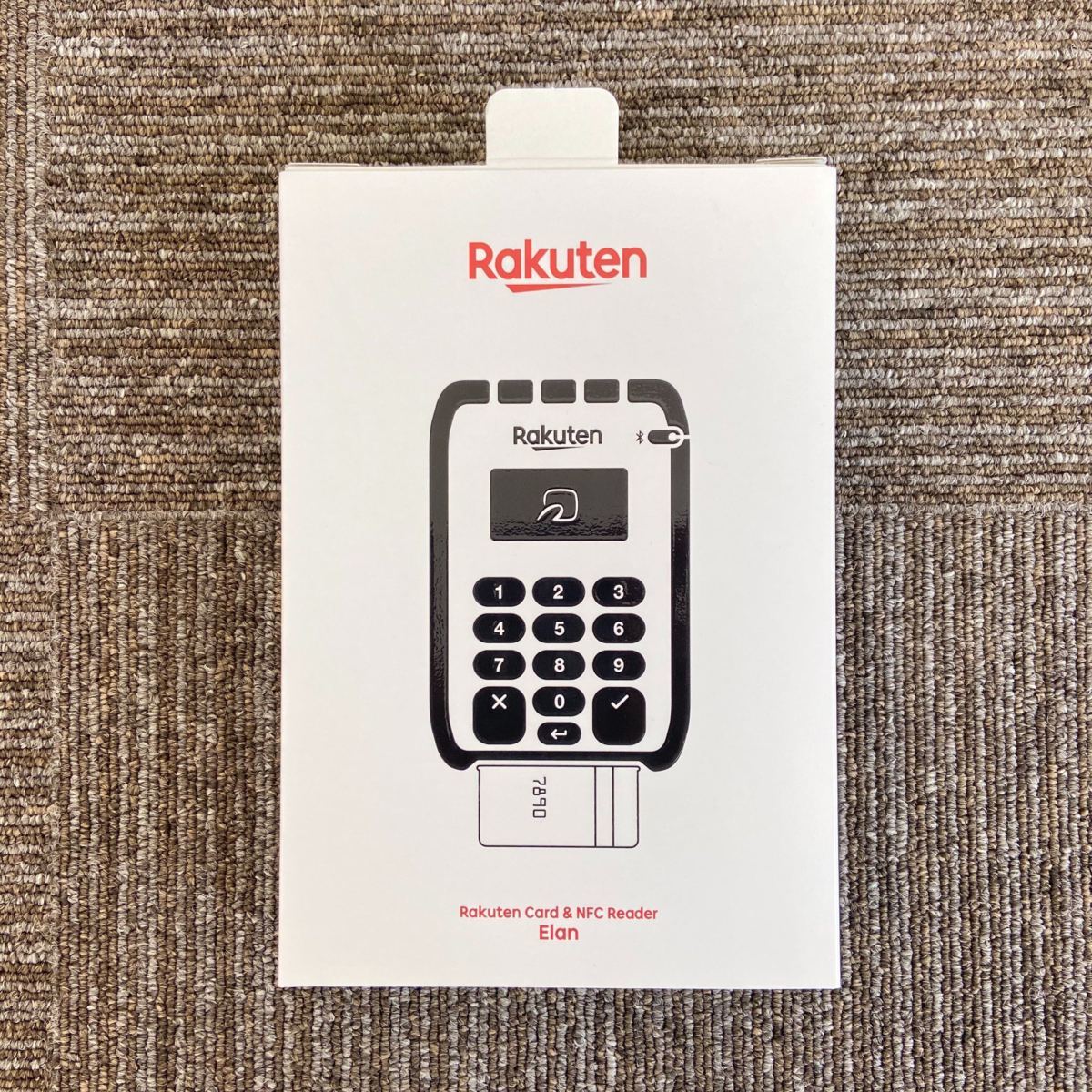 超美品】楽天ペイ Rakuten Card ＆ NFC Reader Elan emv04 カード