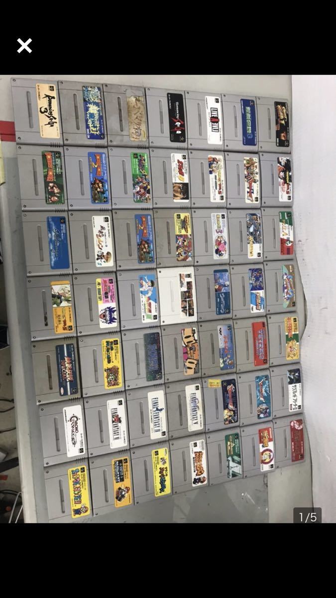 C109/スーパーファミコンソフト まとめて　49本