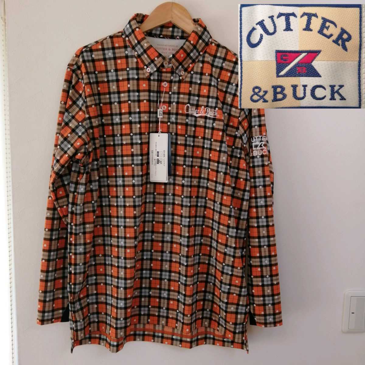 【激安大特価，豊富な】 CUTTER&BUCK カッター&バック UVケアシャツ チェックシャツ サイズLL ゴルフウェア 長袖シャツ(カッター＆バック)｜売買されたオークション情報、yahooの商品情報をアーカイブ公開 - オーク シャツ