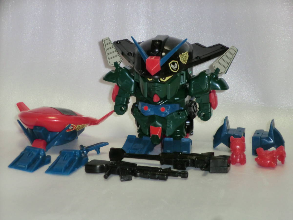 元祖SDガンダム ブラック&レッドベレーガンダム 当時物 元祖SDガンダム