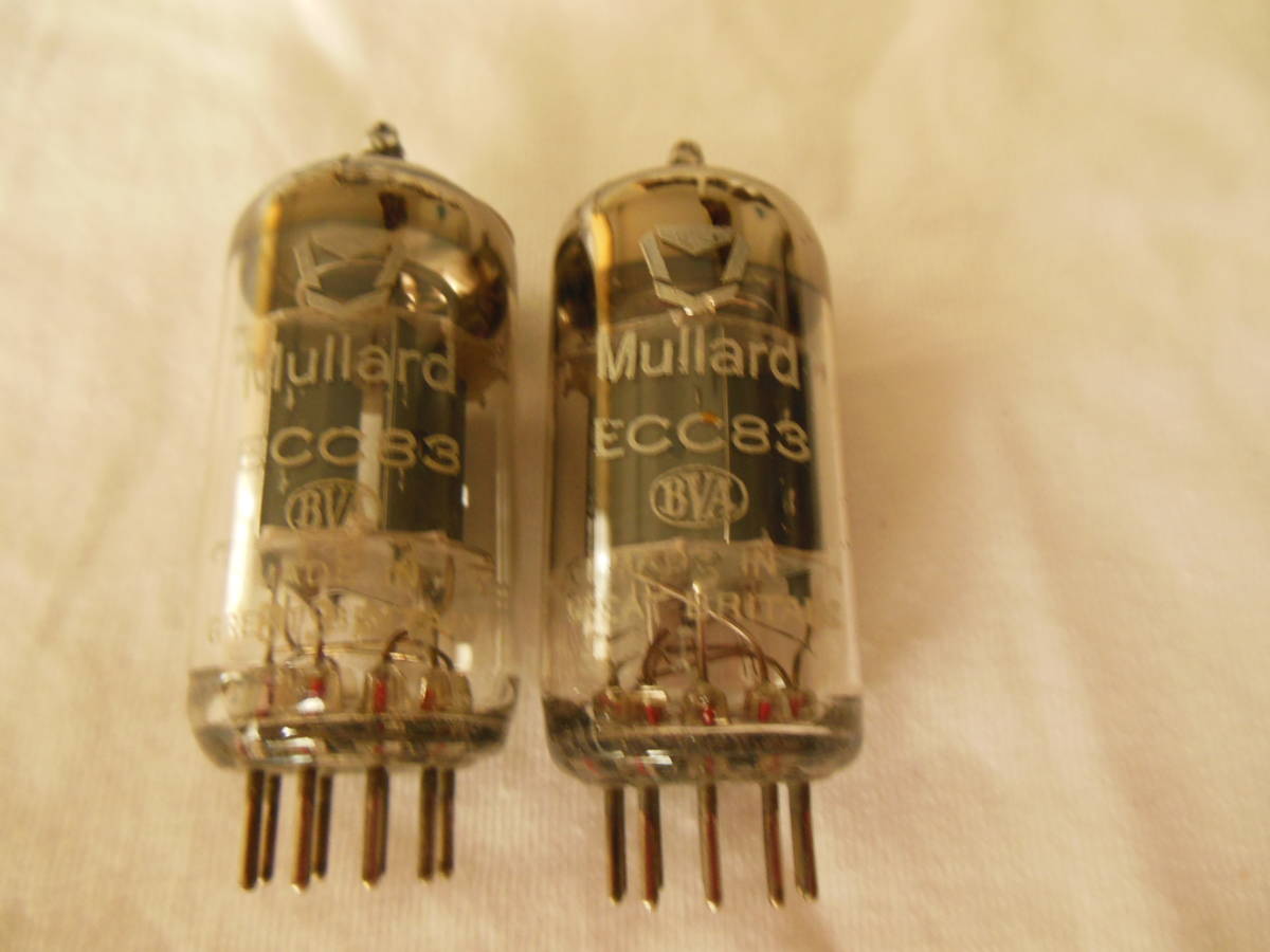 イギリスMullard製ECC83(12AX7)ペア2本 【公式通販】
