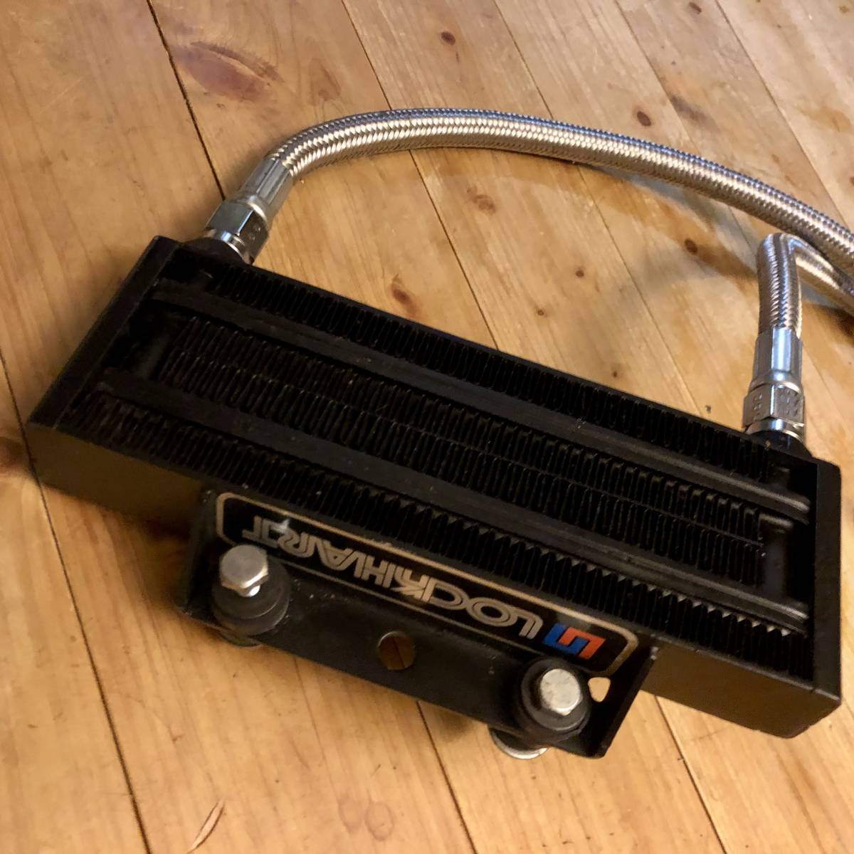 ☆ ロックハート製 オイルクーラー AN6 アルミフィッティング仕様 USED 