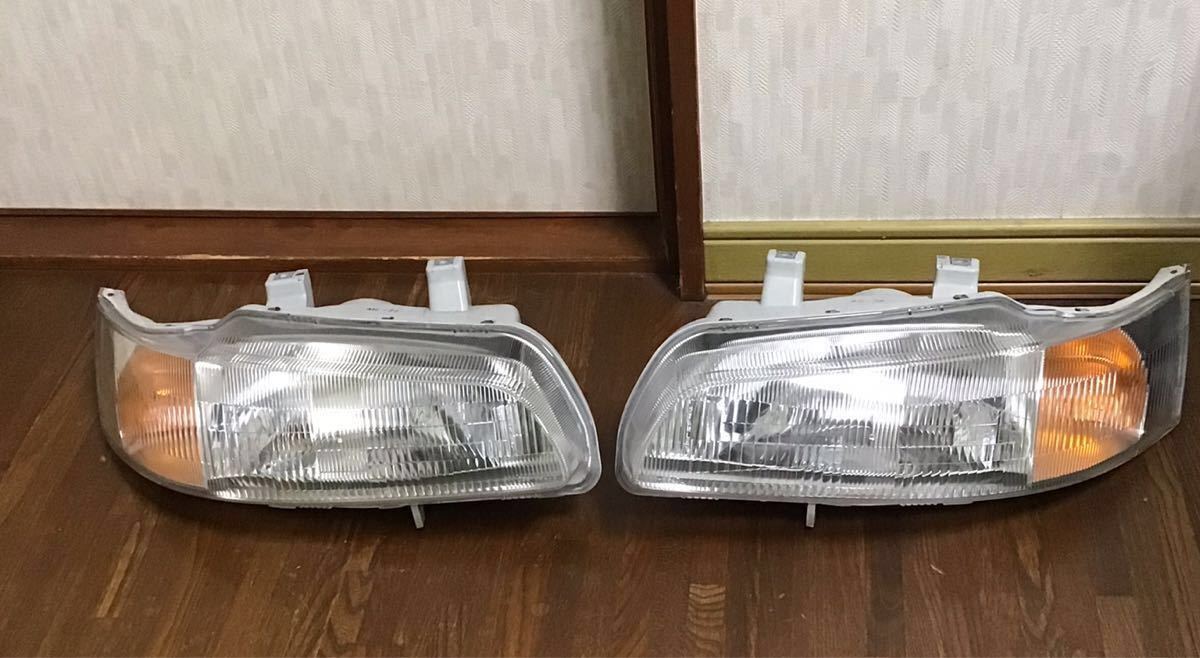 ビート ホンダ PP1 純正 ヘッドライト 左右セット 極美品｜Yahoo
