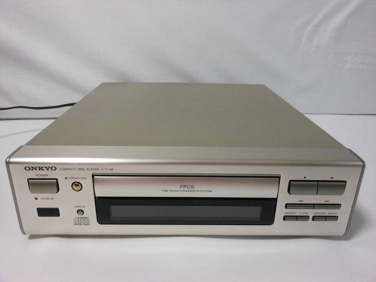 ONKYO C-711M T-411M D-202A セット ONKYO C-711M メンテナンス品 ONKYO C-711M CDプレーヤー T-411M