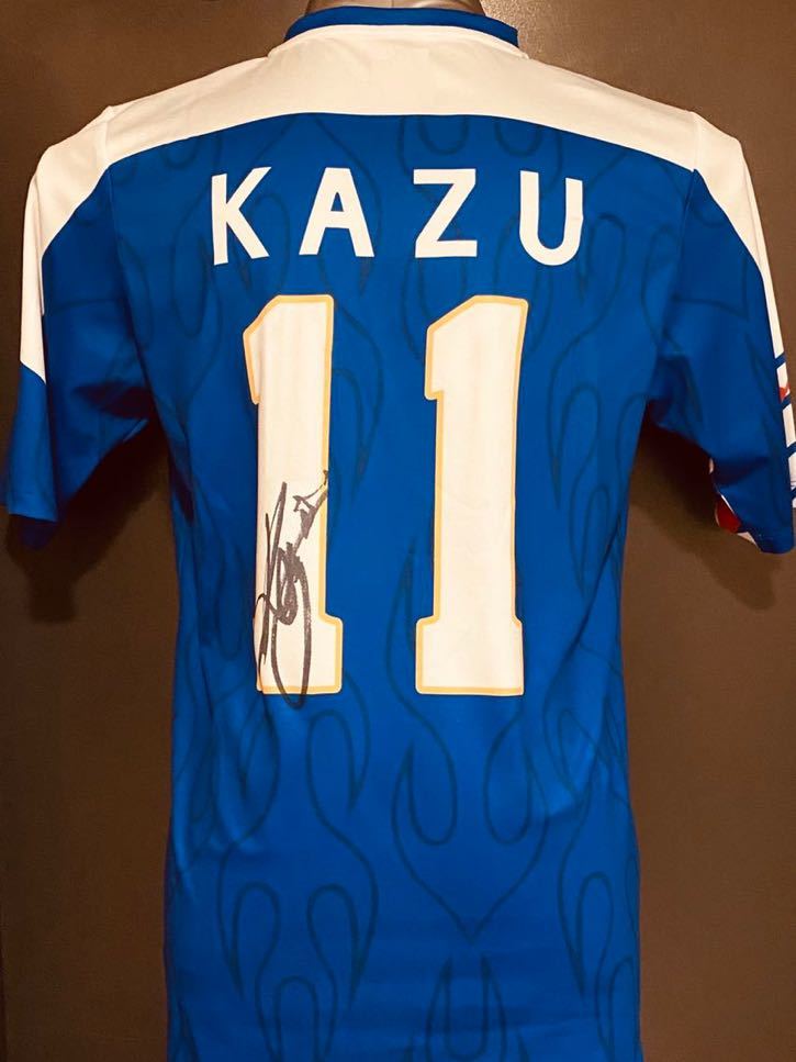 非売品 三浦知良 日本代表 サインプリントユニフォーム mixXLサイズ キングカズ ドーハモデル kazu(日本)｜売買されたオークション情報、yahooの商品情報をアーカイブ公開 - オークファン ユニフォーム
