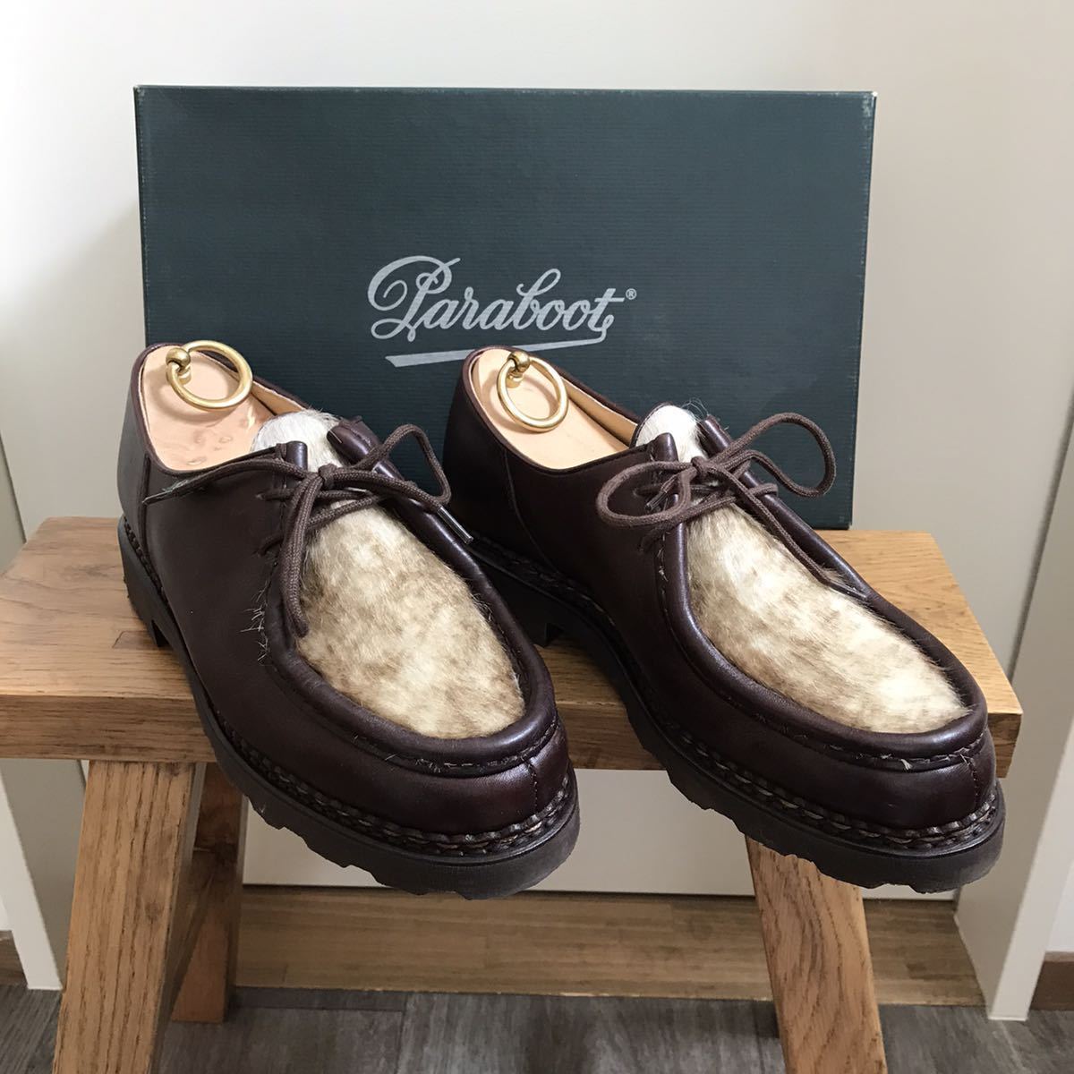 パラブーツ paraboot ミカエル ポニー 0 ブラウン 41.5 | ヤマダウェブ