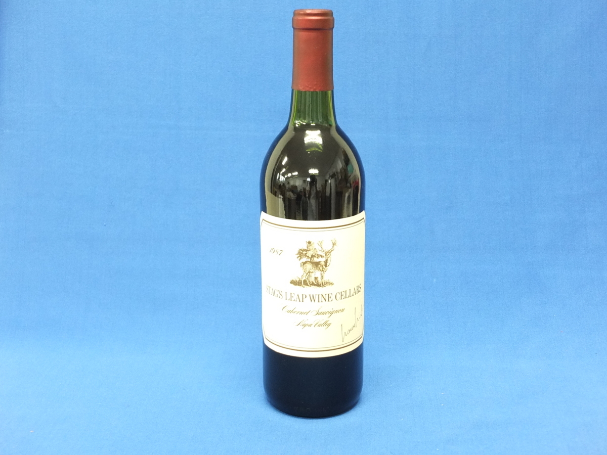 人気SALE，定番人気 古酒 STAG'S LEAP WINE CELLARS 1987 ワイン 750ml 未開栓 スタッグス リープ ワイン セラーズ(アメリカ)｜売買されたオークション情報、yahooの商品情報をアーカイブ公開 - オークファン 赤