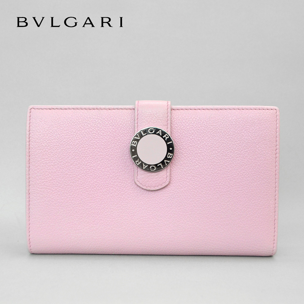 BVLGARI ブルガリ 二つ折り 長財布 ピンク ご覧頂きありがとうござい