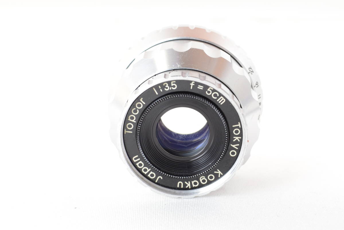 ecoま】トップコール TOPCOR 5cm F3.5 Tokyo Kogaku Japan Lマウント