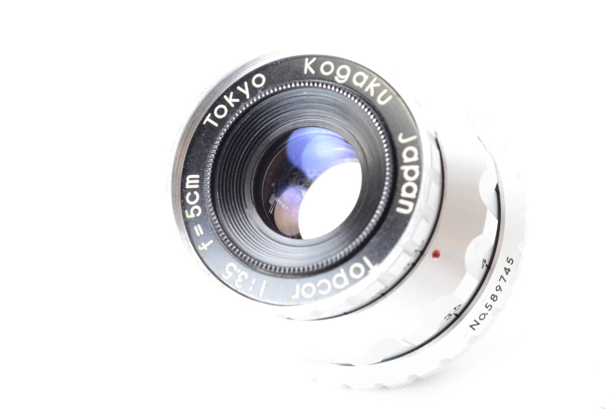 ecoま】トップコール TOPCOR 5cm F3.5 Tokyo Kogaku Japan Lマウント