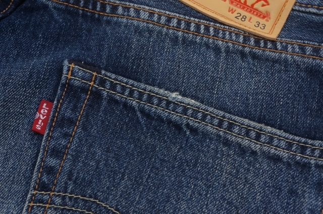 リーバイス ユーズド加工の通販 ダメージ加工の通販 0 Levi\u0027s（リーバイス）の「《追加》別注LEVI\u0027S(R)&frasl;リーバイス(R)501 ユーズドウォッシュの通販 R579　新品　Levis リーバイス　ユーズド加工　503　デニムパンツ　W28 L33