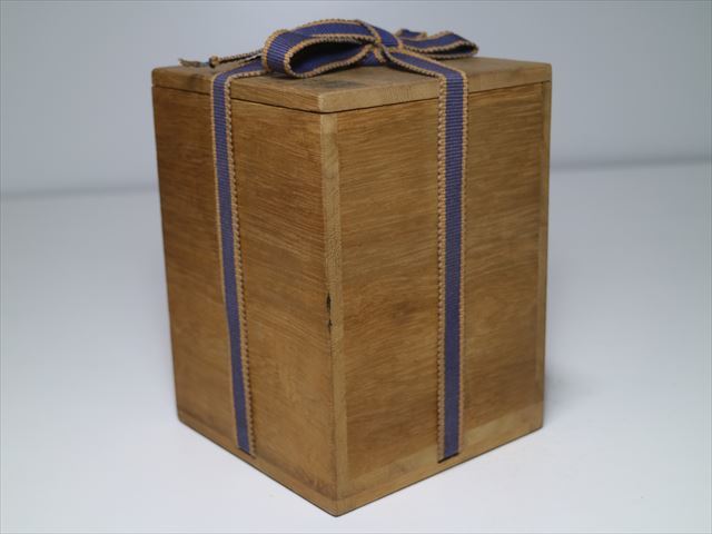 乾茂號造 煎茶道具 茶入 茶筒 - 共箱 茶壷 ⑥◇古錫