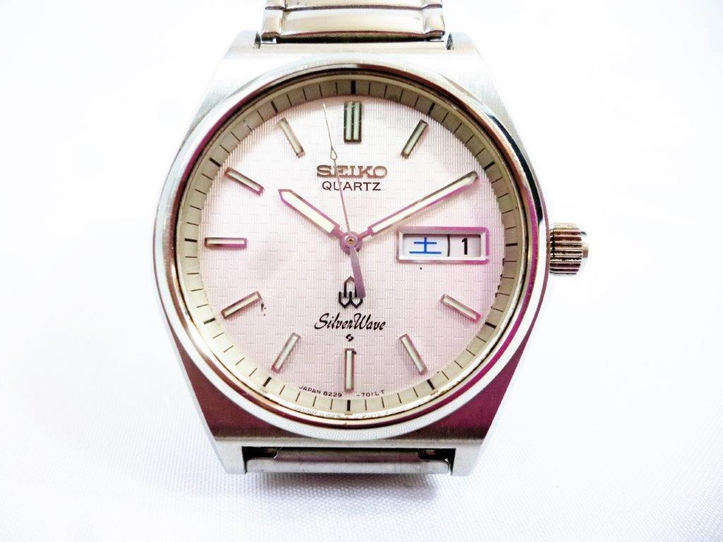 ☆セイコー SEIKO Silver Wave シルバーウェーブ 8229-700A QUARTZ SS 