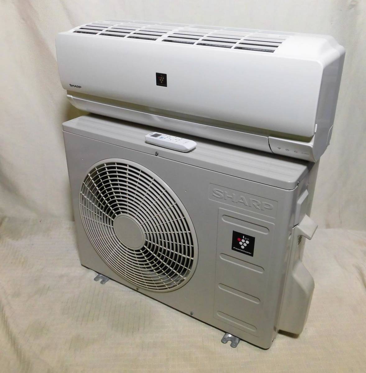 値下げ！　ジャンク　SHARP AY-G40TD エアコン本体 2017年製 ☆SHARP 17畳 4.0kW 100V プラズマクラスター7000 省エネ 内部洗浄