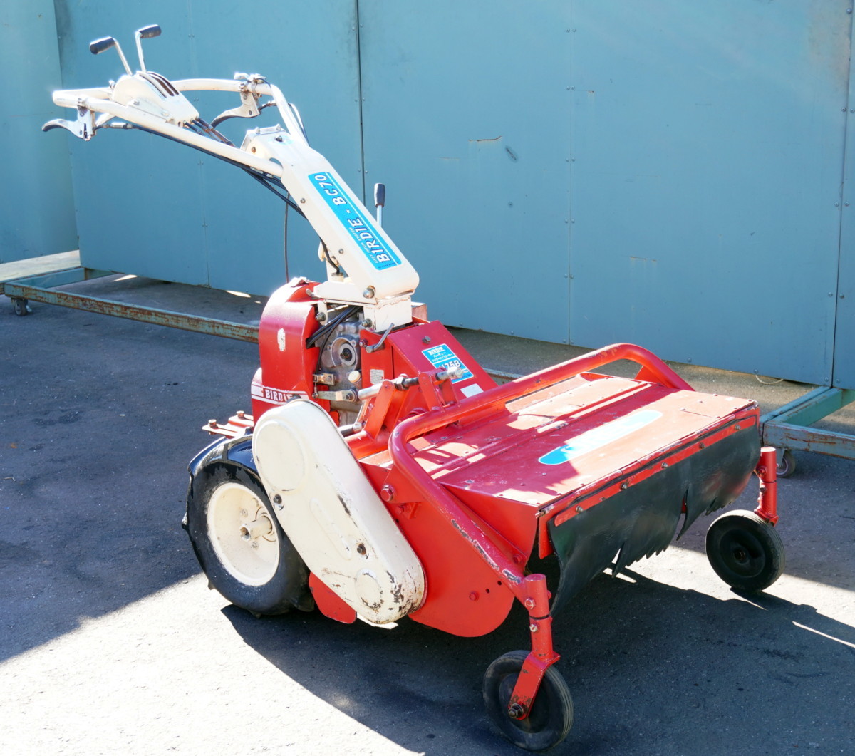 ホワイト　動画あり　オーレック　バーディBC70 オーレック OREC バーディー 農機 ハンマーナイフローター BC70