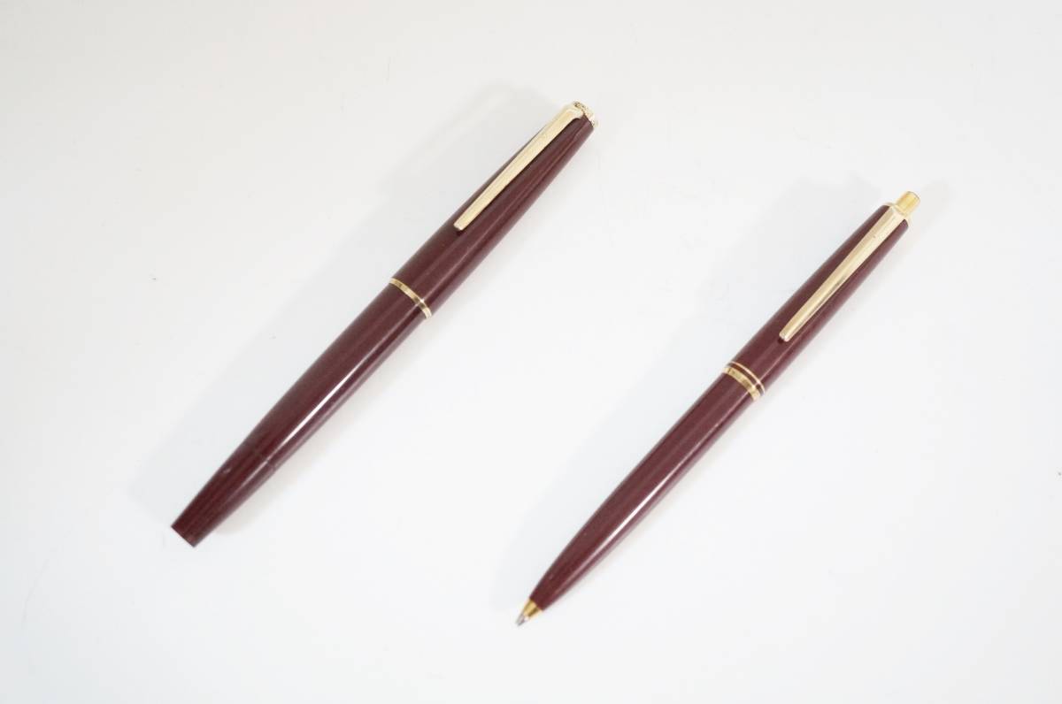 MONTBLANC 万年筆 GERMANY 320 ペン先 14金 ボルドー montblanc 筆