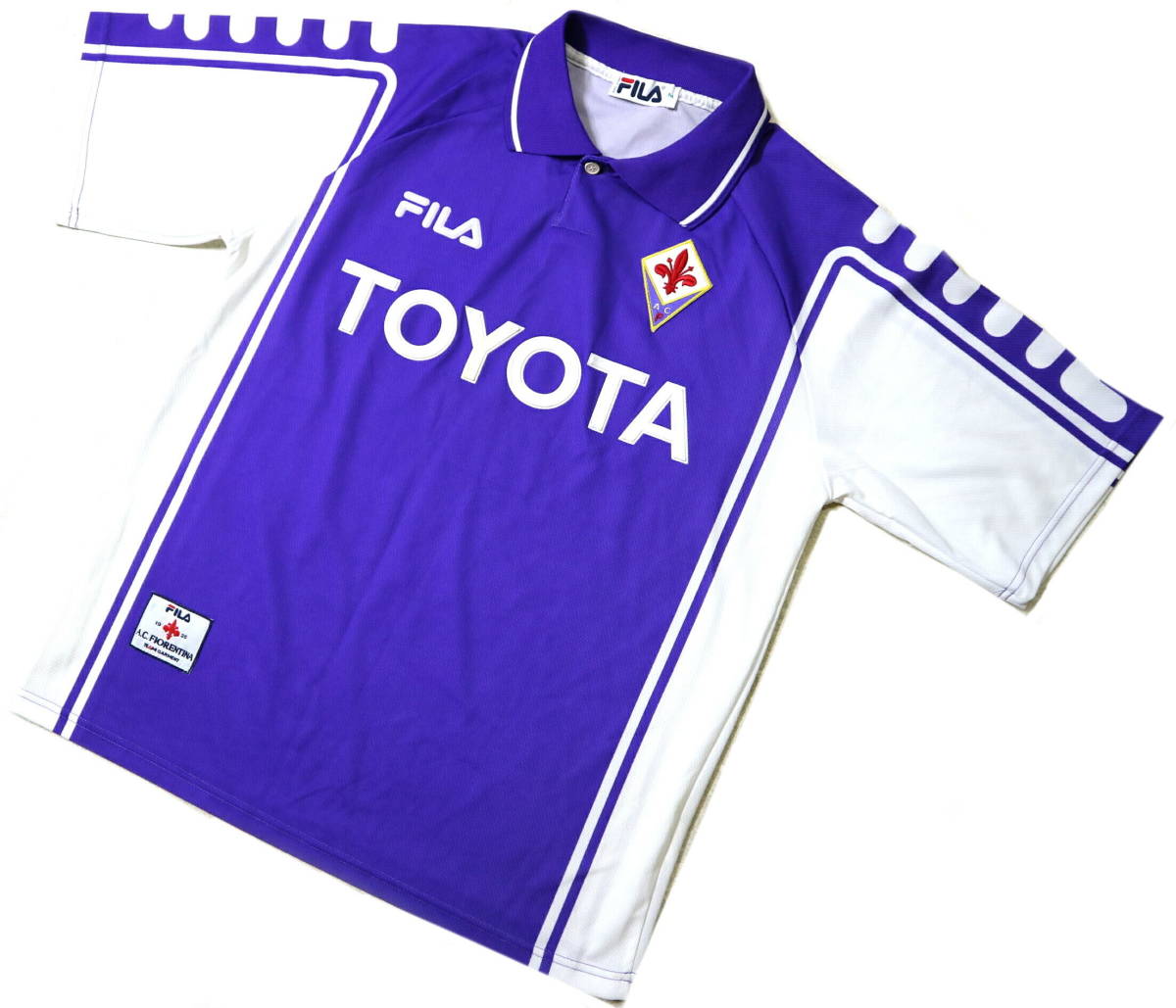 得価，格安 概ね /1999-2000年1stモデル イタリー製 FILA フィオレンティーナ ユニフォーム Mサイズ 日本L 鐘紡 株 フィラ事業部(セリエA)｜売買されたオークション情報、yahooの商品情報をアーカイブ公開 - オ ユニフォーム
