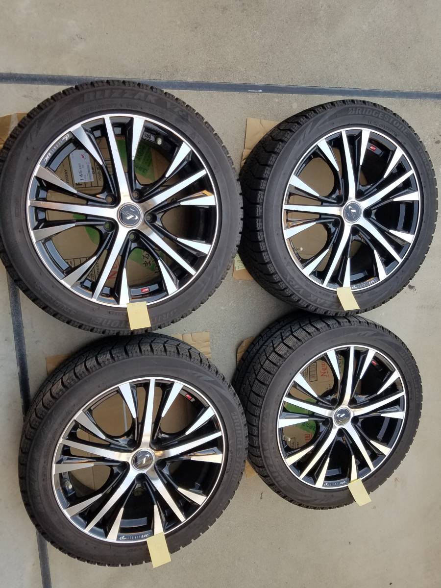  ウェッズ WedsレオニスUC LEONIS UC5穴114.3 17&times;7.0Jインセット41 225/45/R17 スタッドレス タイヤホイールセット 8分山(スタッドレスタイヤ)｜売買されたオークション情報、yahooの商品情報をアーカ 5穴