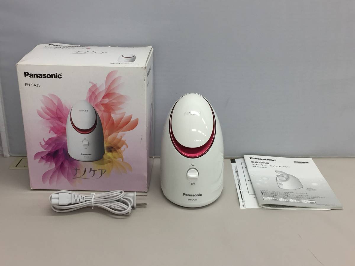 ○Panasonic パナソニック スチーマー ナノケア コンパクト EH-SA35-P
