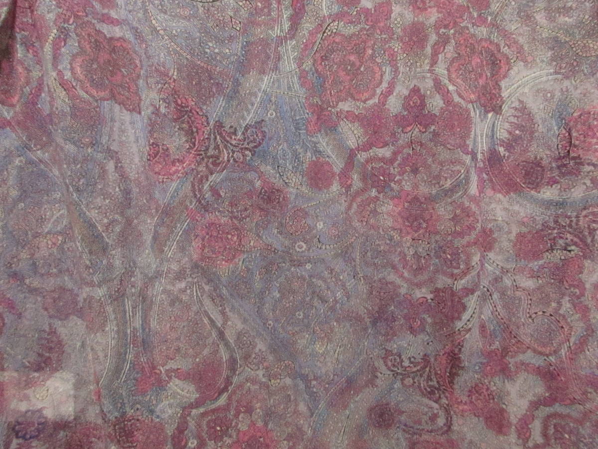 着用1回の美品☆レリアン ペイズリー柄 チュニック カットソー サイズ