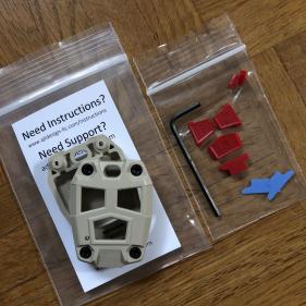家具不要品 AJT DESIGN キーカバー TOYOTA FJクルーザー (SANDSTORM/BLACK/RED)