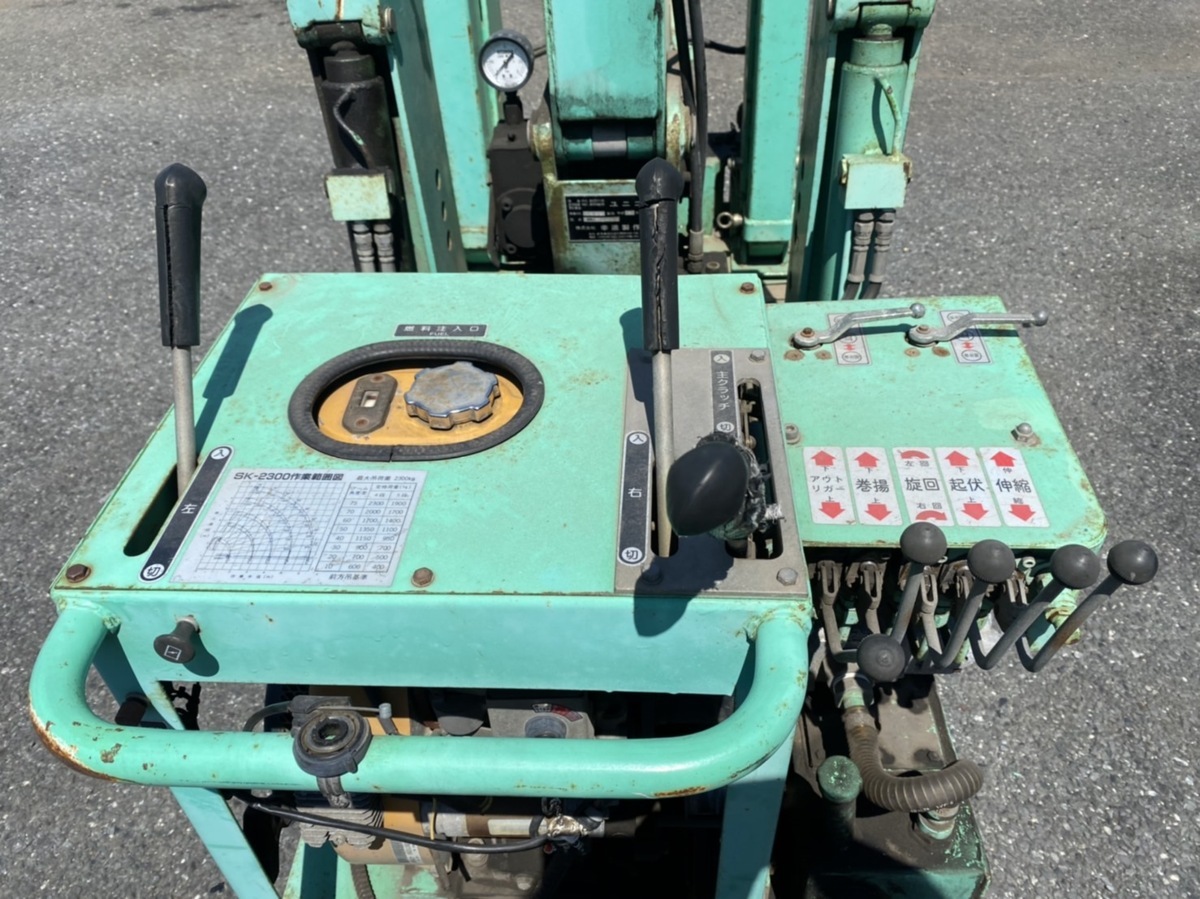 ユニコン　カニクレーン　SK-70L-17 中古　動作確認済動画ありラジコン付き ユニコン カニクレーン SK-70L-17 中古 動作確認済動画ありラジコン付き