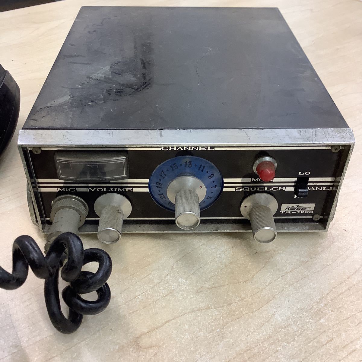 受信機 Kaiser TR-123C kaiser TR-123C CB無線機 動作未確認品 Yahoo!オークション TR-123C