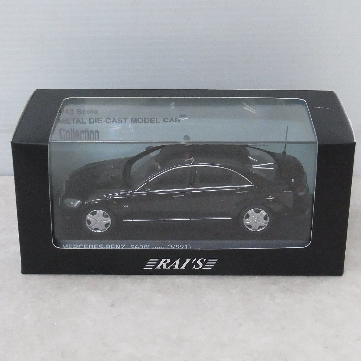 RAIS メルセデス・ベンツ S600ロング VIPガードポリスカー 2008 レイズ 1/43 メルセデスベンツ S600Long VIP ガード ポリスカー 2008