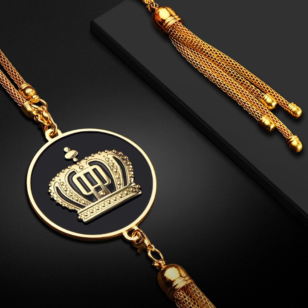 車内バックミラークラウンエンブレム装飾ペンダント Bmw アウディ日産起亜フォードトヨタ VW ホンダマツダアクセサリー_4