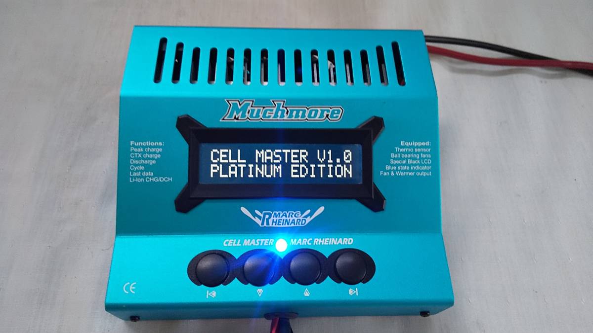 ミニ四駆 マッチモア セルマスタープラチナ MM アンディムーア P的充放