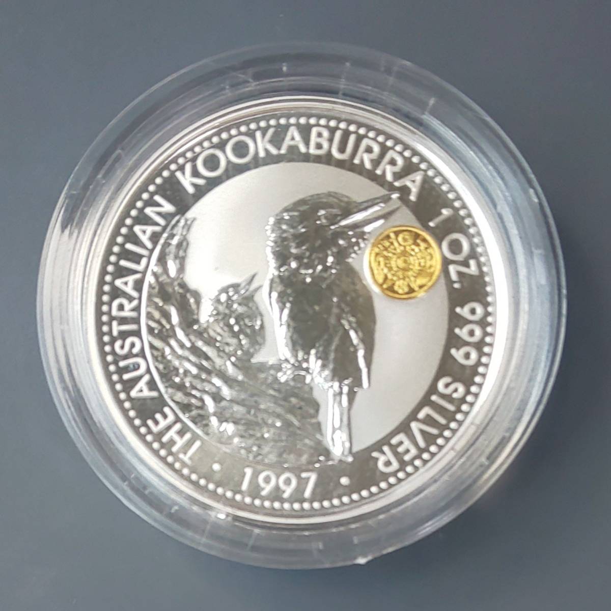 1997年 オーストラリア1＄銀貨（ クーカブラ1＄銀貨 Privy Mark