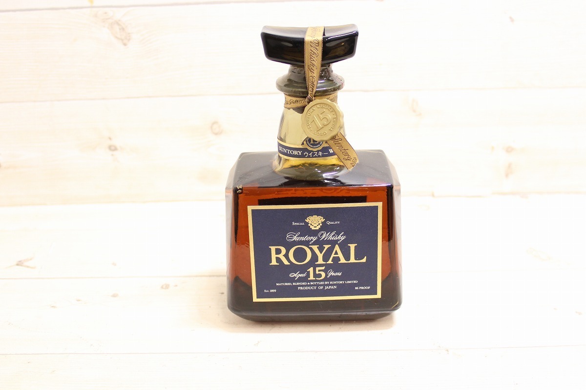 ◎古酒/未開栓 Suntory/サントリー ローヤル 15年 ブルーラベル 青