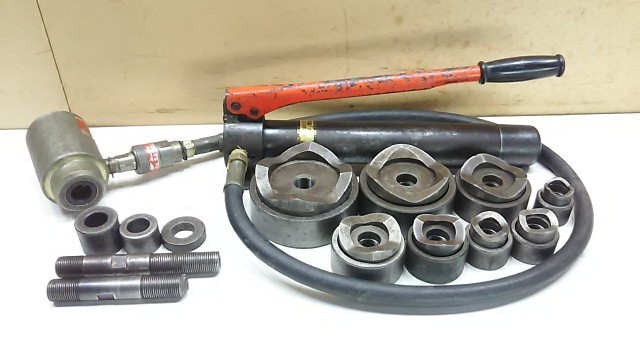 1円スタート！】泉精器 / イズミ 手動油圧式パンチャー SH-10 ＆ 手動