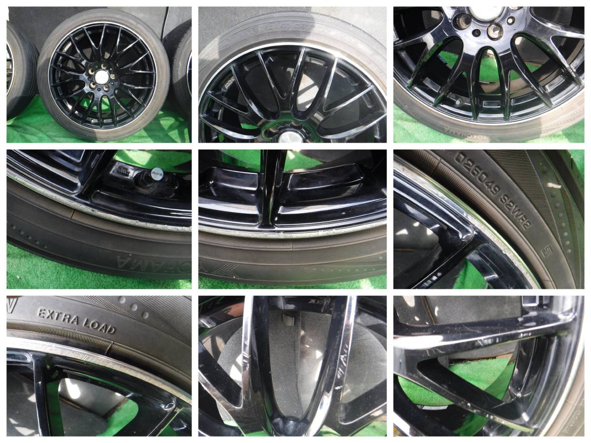 RAYS レイズ ホイール HOMURA ホムラ 2×9 245/40/R19 19×8J +45 5H 