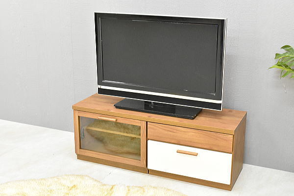 お買得コベントガーデン フレンチミルキーガラス扉の木製アンティーク