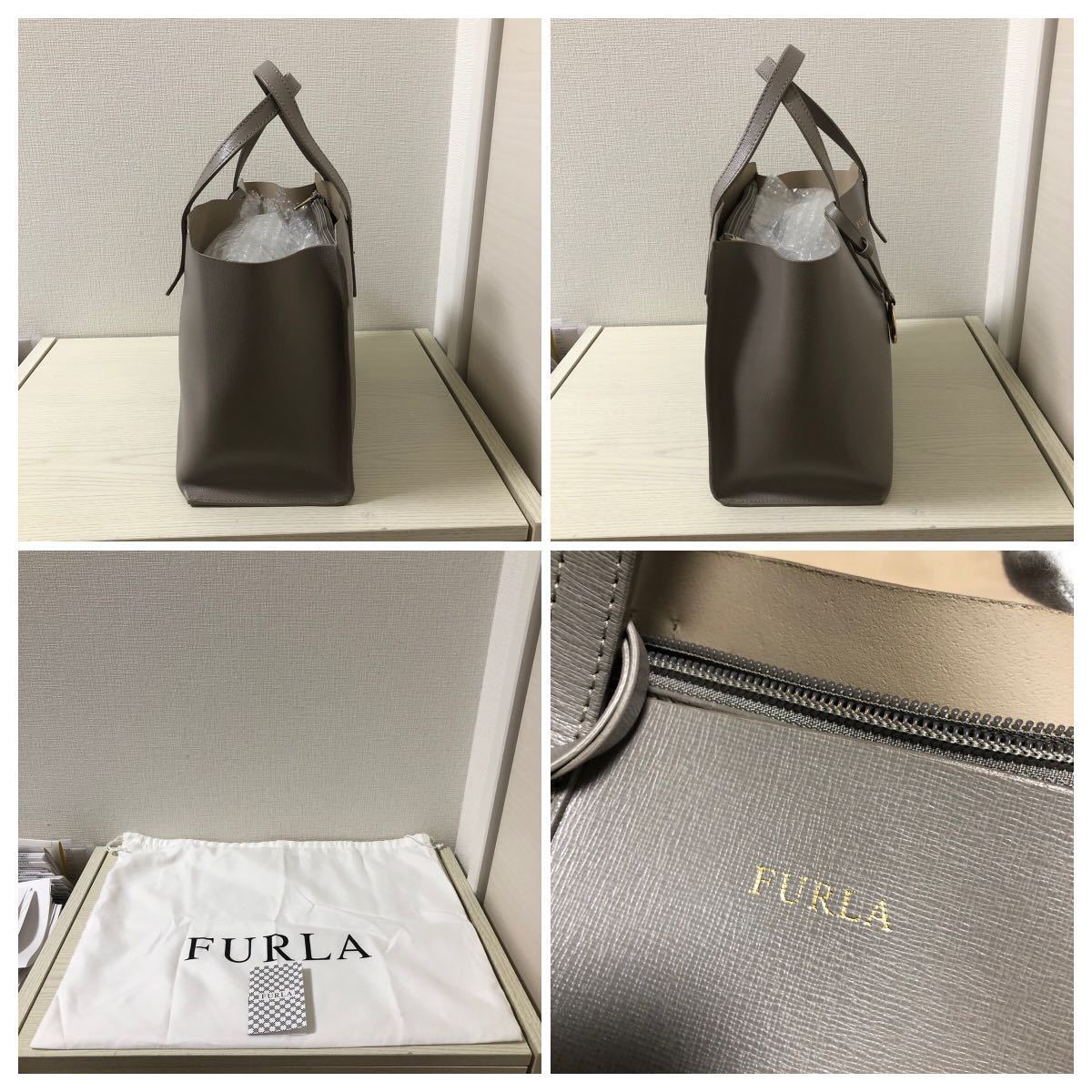美品】FURLA フルラ SALLY S サリー S グレートートバッグ 