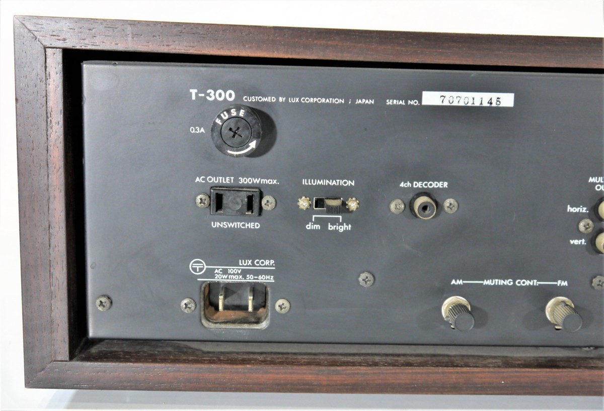 Luxman T-4FM/AMラジオ受信機チューナー LUXMAN ラックスマン T-4 FM