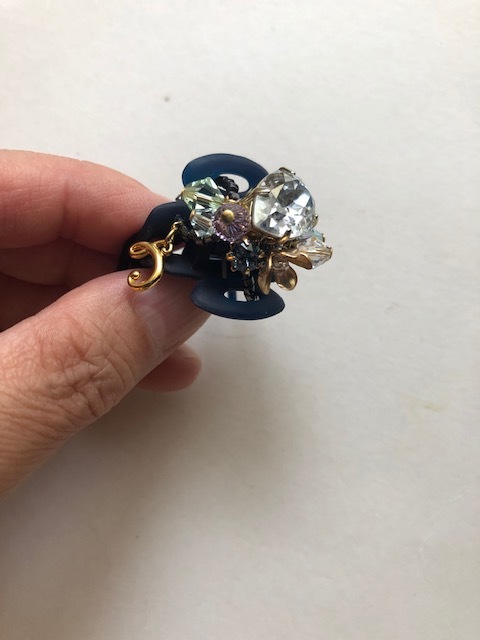 コンプレックスビズ ホイップクリップ2個セット ダークブルー ブルー