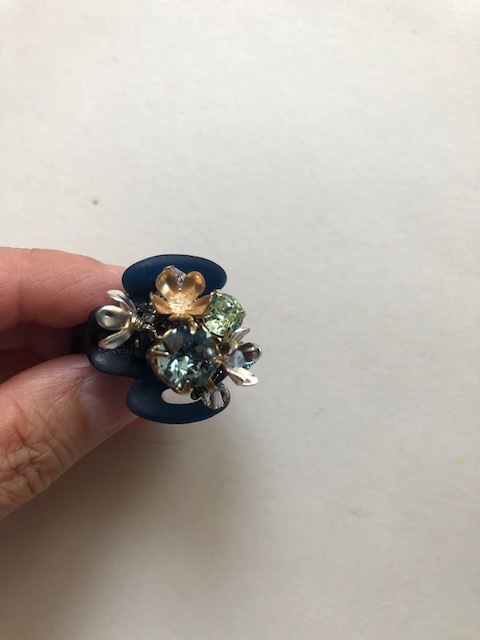 コンプレックスビズ ホイップクリップ2個セット ダークブルー ブルー