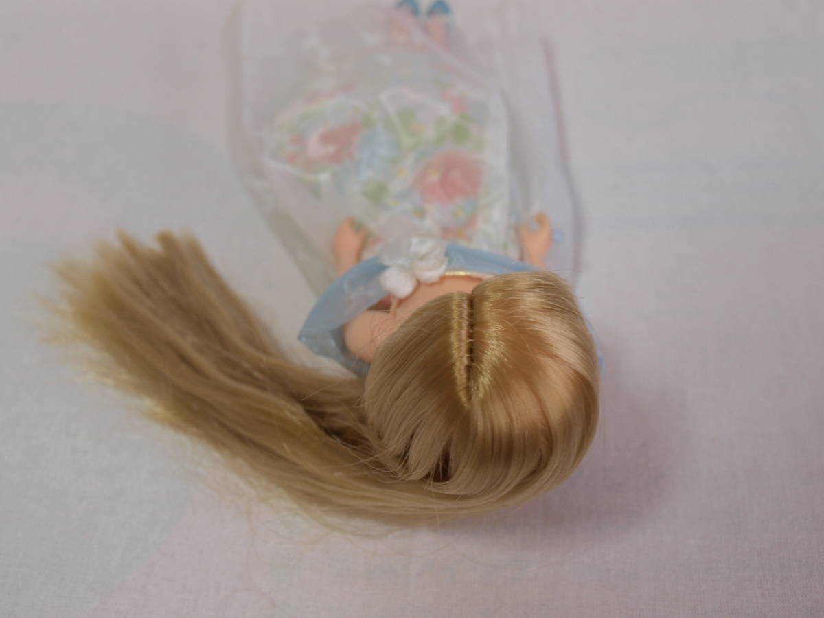 当時物タカラ ジェニーフレンド初代ティモテ着せ替え人形1/6ドール/青 