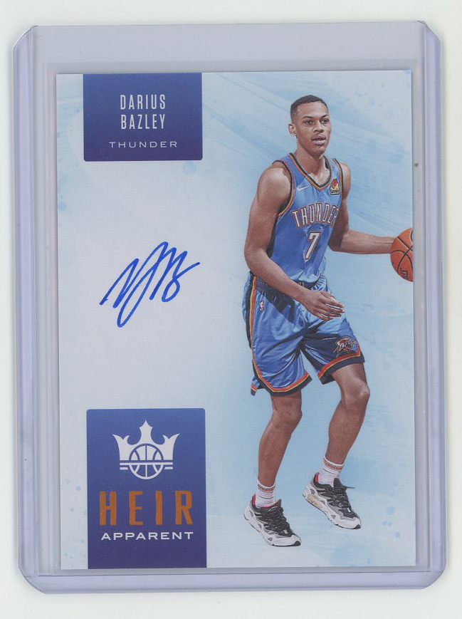 クーポン大特価 【Darius Bazley/ダリウス・バズリー】19/20 Panini