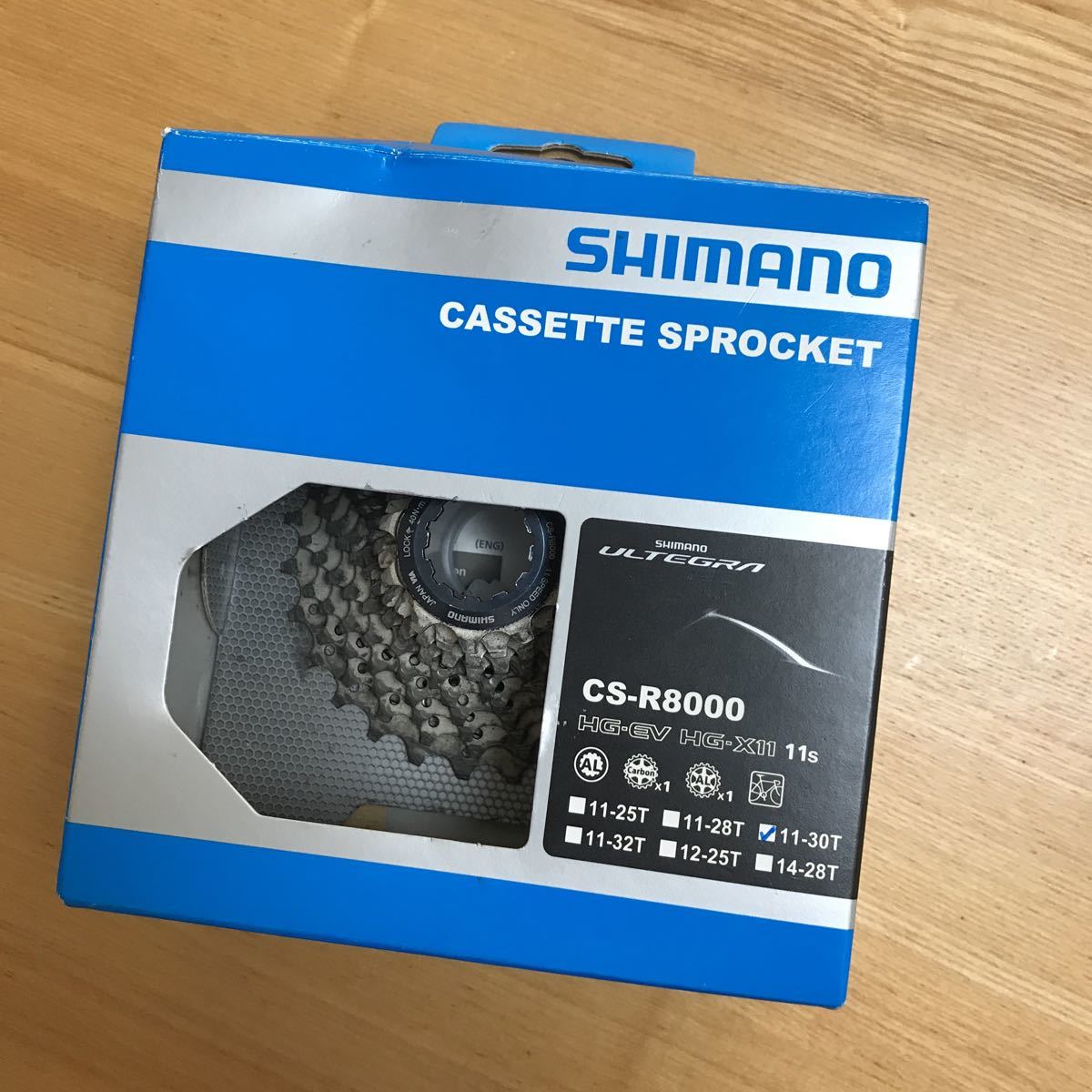 【2026，大人気】 7-800キロ走行 R8000シマノ SHIMANO アルテグラ ULTEGRA カセットスプロケット(スプロケット)｜売買されたオークション情報、yahooの商品情報をアーカイブ公開 - オークファン スプロケット