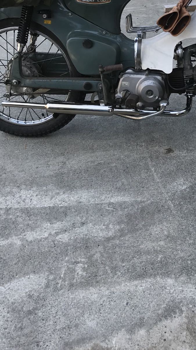 スーパーカブ　キャブトンマフラー
