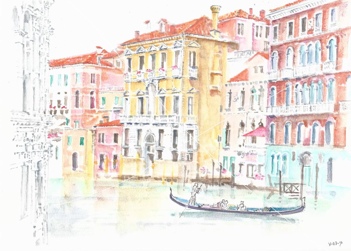 絵画　風景画　原画② 98afc530582b0d54283b0016cbc652