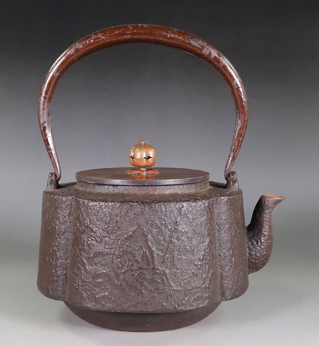 古銅！ 誕生仏 高さ20.8cm 仏教美術 仏像 彫刻 時代物 銅製 蔵出 明治時代