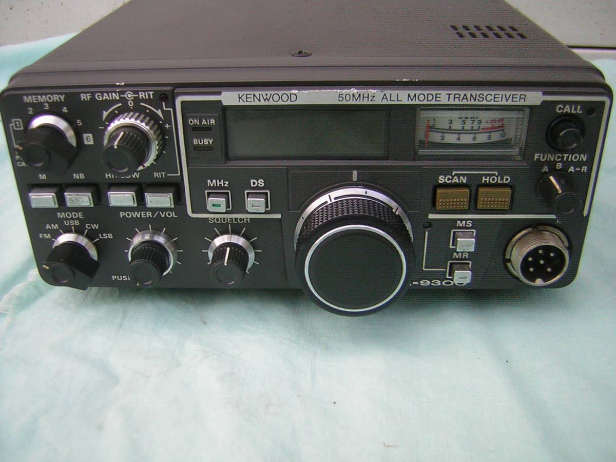KENWOOD TR-9300 50MHzオールモードトランシーバー 美品 元箱入り