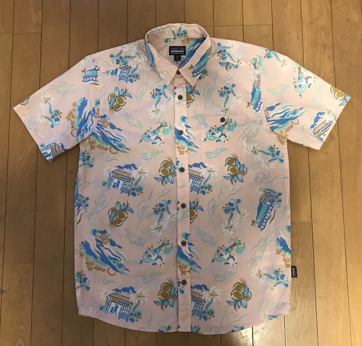 【正規品，得価】 patgonia パタゴニア GO TO shirts ゴートゥーシャツ サイズ：M(半袖シャツ)｜売買されたオークション情報、yahooの商品情報をアーカイブ公開 - オークファン 男性用