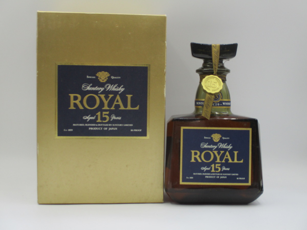 15年 サントリー ローヤル SUNTORY ROYAL ゴールドラベル プレミアム 