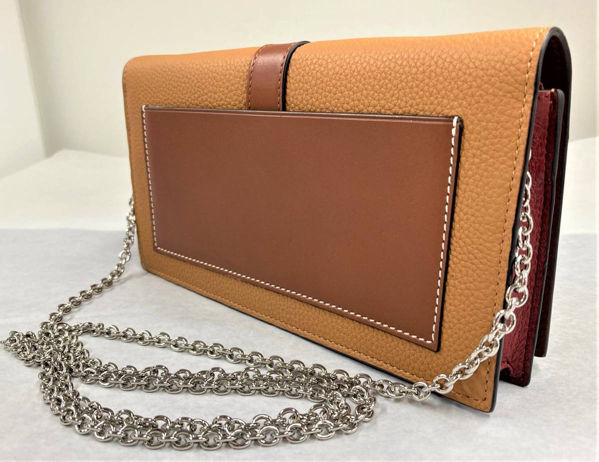 LOEWE ロエベ ノットコンパクトウォレット 二つ折り財布 ベチバー 