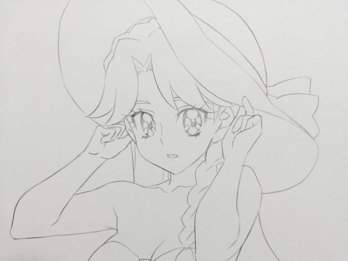 手描きイラスト 海藤みなみ キュアマーメイド Go プリンセスプリキュア 水着 ラフ画 手描きイラスト 売買されたオークション情報 Yahooの商品情報をアーカイブ公開 オークファン Aucfan Com